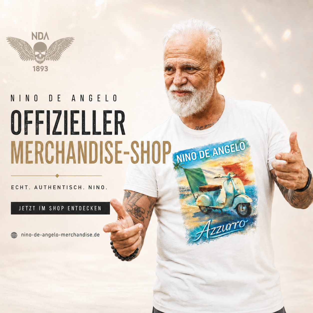 Offizieller Merchandise-Shop von Nino de Angelo